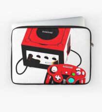 Red Game Cube Laptop Sleeve