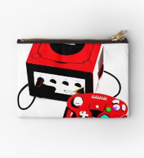 Red Game Cube Studio Pouch