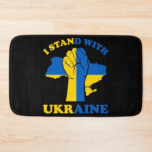 Item preview, I Stand with Ukraine with Map designed and sold by NessiCreates.