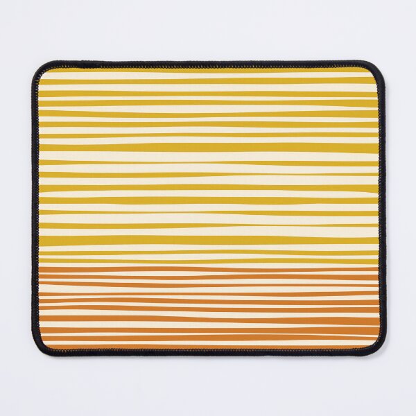 Item preview, Natural Stripes Modern Minimalist Colour Block Mustard Orange Ochre Cream designed and sold by kierkegaard.