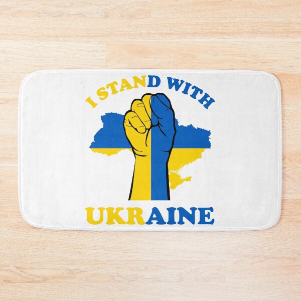 Item preview, I Stand with Ukraine with Map designed and sold by NessiCreates.