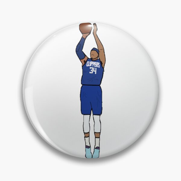 Item preview, Tobias Harris Jumpshot - Los Angeles Clippers  designed and sold by stcherish.