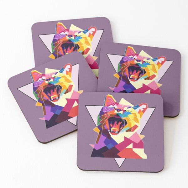 Item preview, Colorful Cat Pop Art designed and sold by VitezCrni.