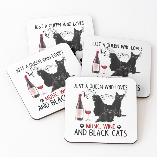 Item preview, Black Cat and Wine designed and sold by tranhungtdu.