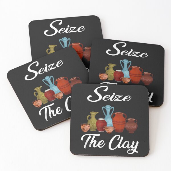 Item preview, Funny Pottery Artist Seize The Clay designed and sold by ufodinosaur.