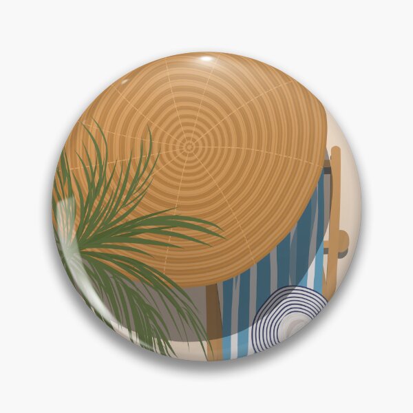 Item preview, Oceanside Art, Seaside Resort Art, Ashore Art, Palm Tree Art, Boho Art, Boho Home Decor, Mid-Century Art designed and sold by Arty Mimi.