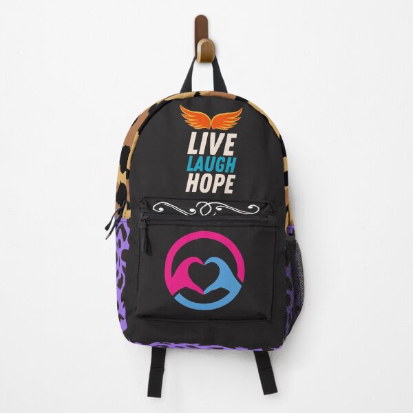 Item preview, Live Laugh Hope - Short Motivational Saying | Colorful Stylish Hope Typography designed and sold by Delandor.