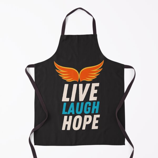 Item preview, Live Laugh Hope - Short Motivational Saying | Colorful Stylish Hope Typography designed and sold by Delandor.