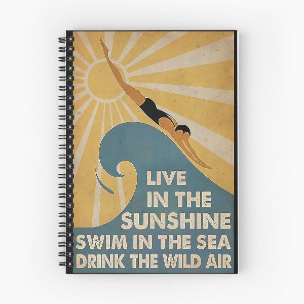Item preview, Swimming Live In The Sunshine Swim In The Sea designed and sold by aMatilda1989.