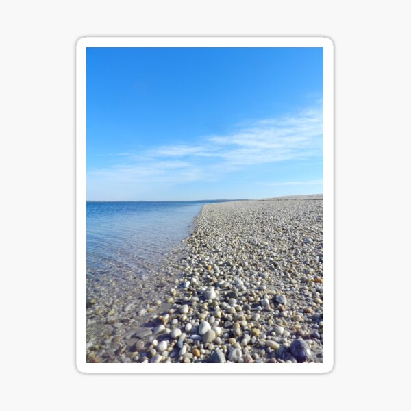 Long Island beach 1 Sticker
