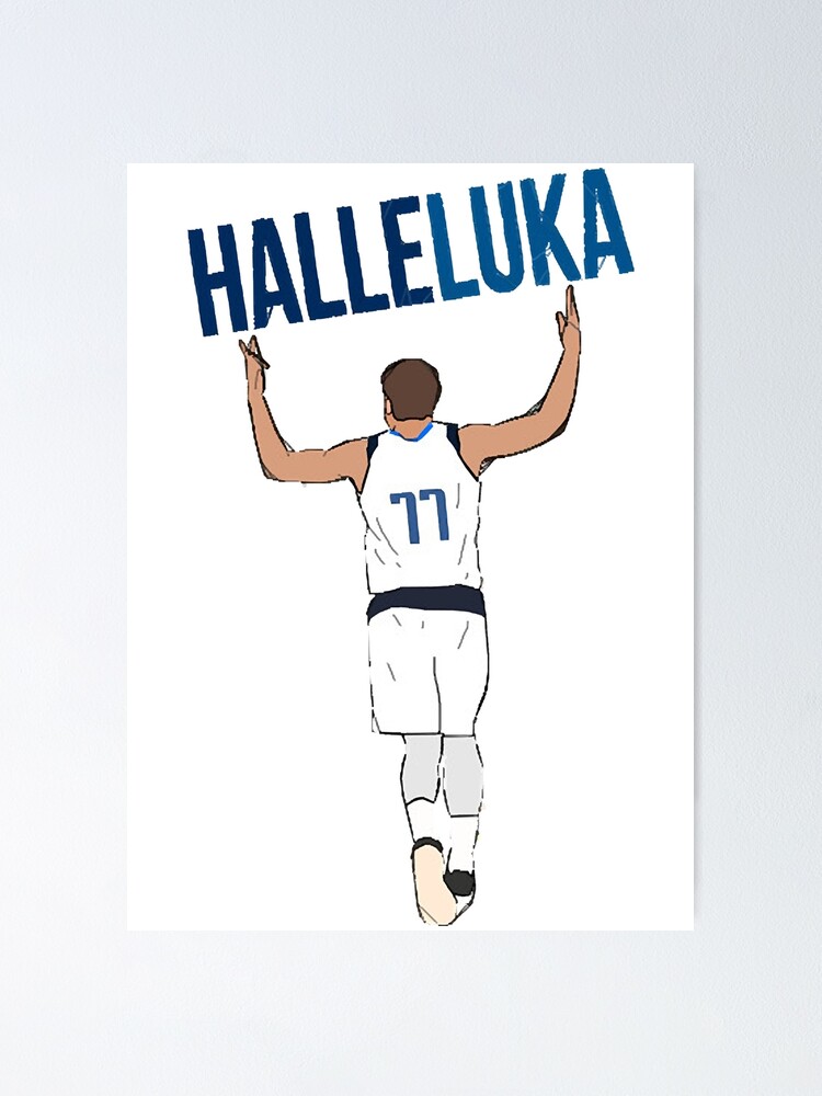 Luka Doncic jersey Art Board Print for Sale by athleteart20