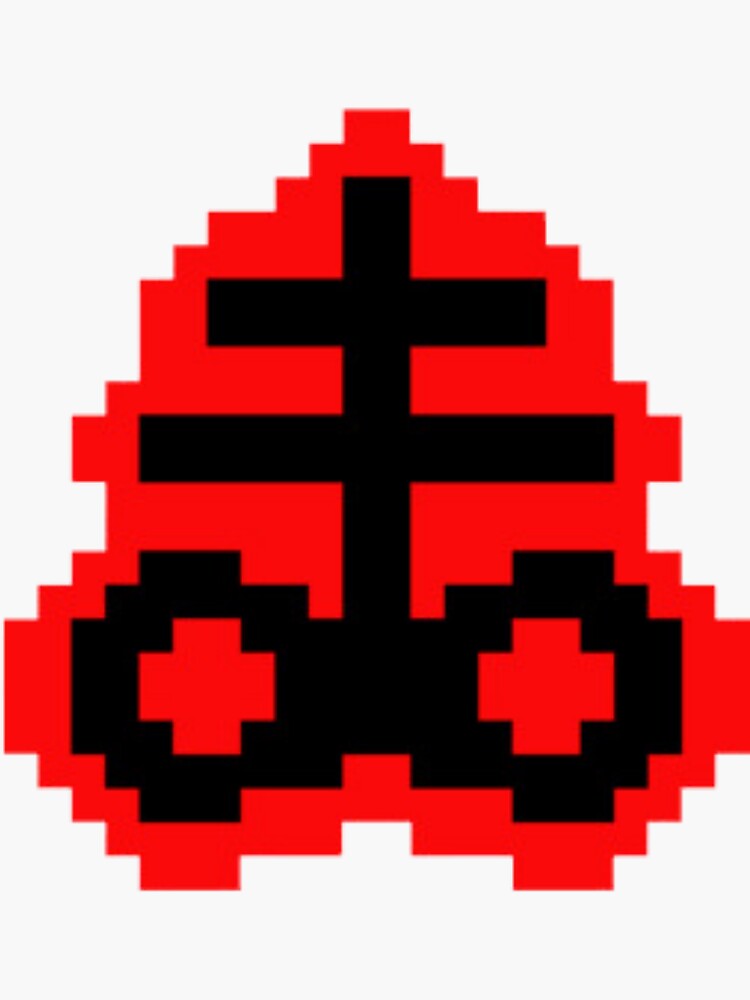 "Binding Of Isaac Symbol" Sticker by Shilley | Redbubble