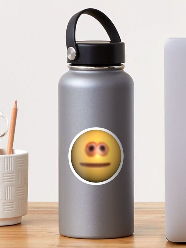 Cursed Emoji Sticker for Sale by disco-time