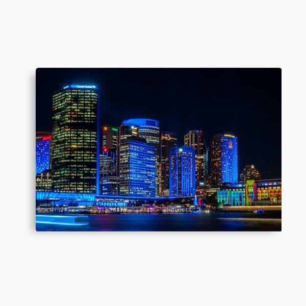 Item preview, City blues - Vivid Sydney designed and sold by Danielasphotos.
