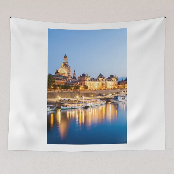 Item preview, Brühlsche Terrasse and Frauenkirche in Dresden designed and sold by dieterich.