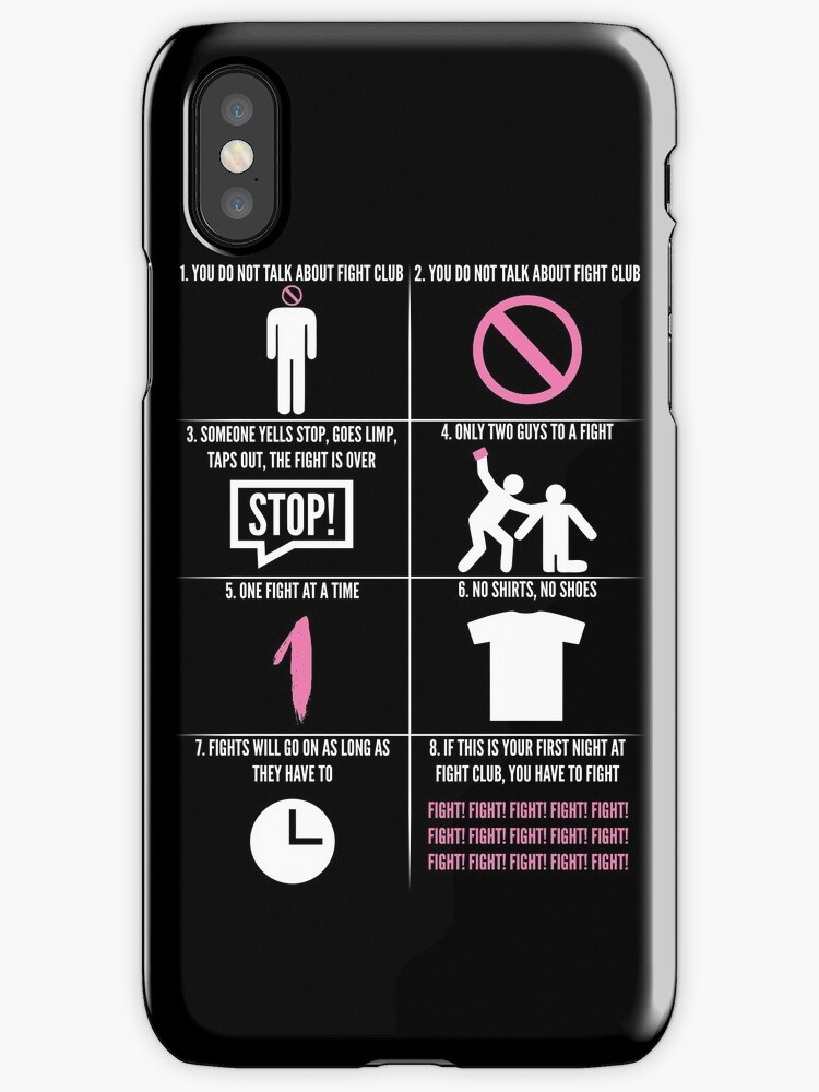 iphone 8 case fight club iphone 8 case fight club