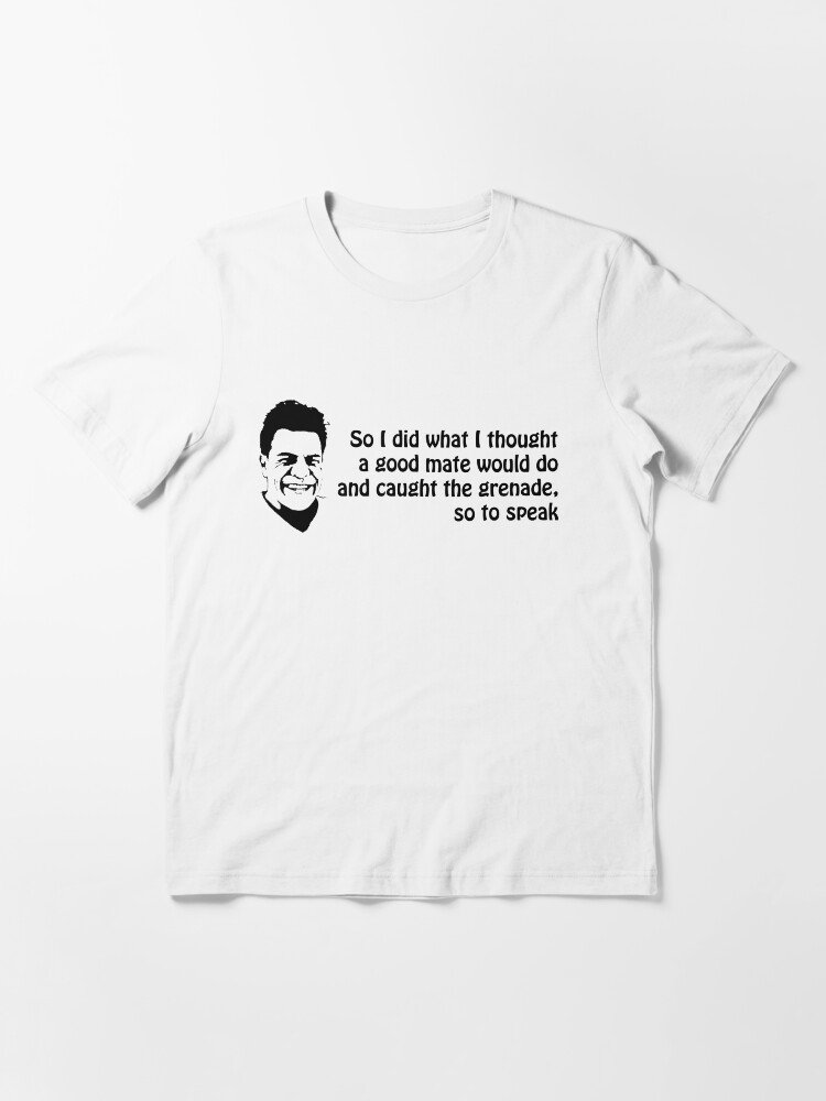 Thumbnail 3 of 7, Essential T-Shirt, Catching the Grenade designed and sold by Ragcha.