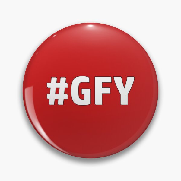 Item preview, GFY (White)   designed and sold by HirsamShop.