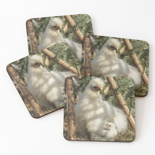 Item preview, hen with chicks designed and sold by Lalingla.