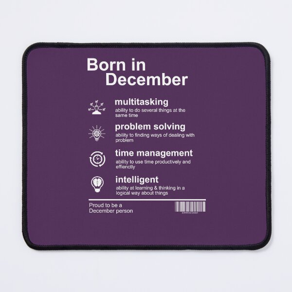 Item preview, Born In December Traits designed and sold by Dewirumbaina.
