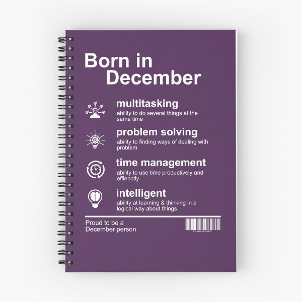 Item preview, Born In December Traits designed and sold by Dewirumbaina.