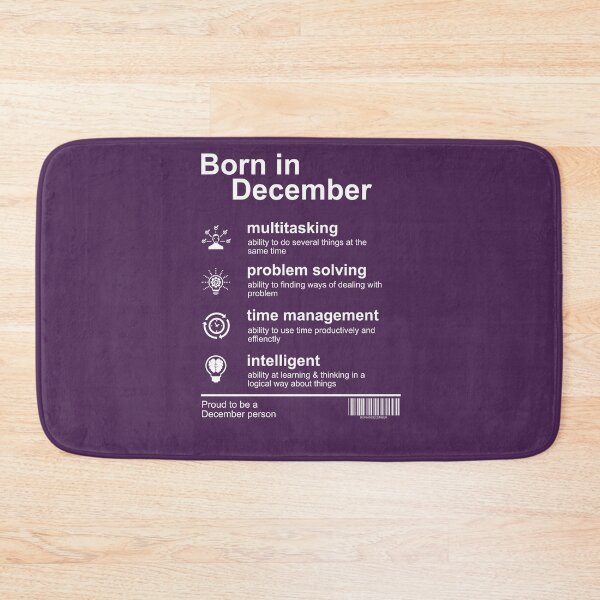 Item preview, Born In December Traits designed and sold by Dewirumbaina.