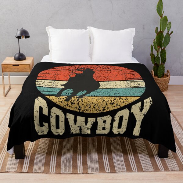 New This Ain't My Rodeo Afghan Gift Tapestry Throw Blanket Western Theme Bull