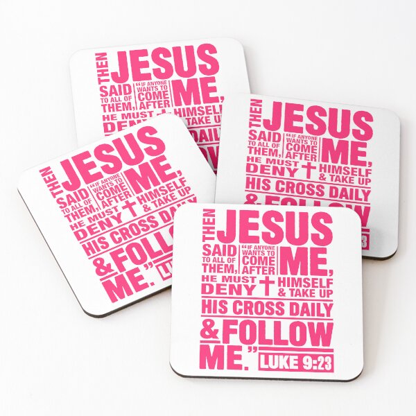 Item preview, Luke 9:23 Follow Me designed and sold by plushism.