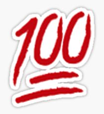 100 Sticker