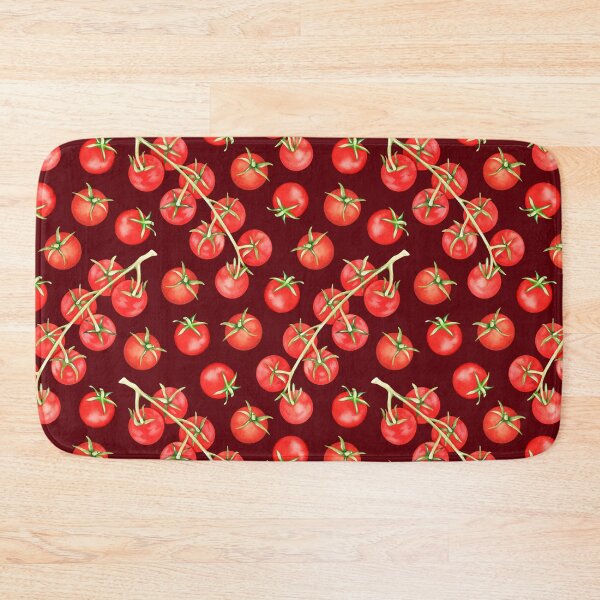 Item preview, Tomatoes pattern. Watercolor drawing. designed and sold by Trilisti.