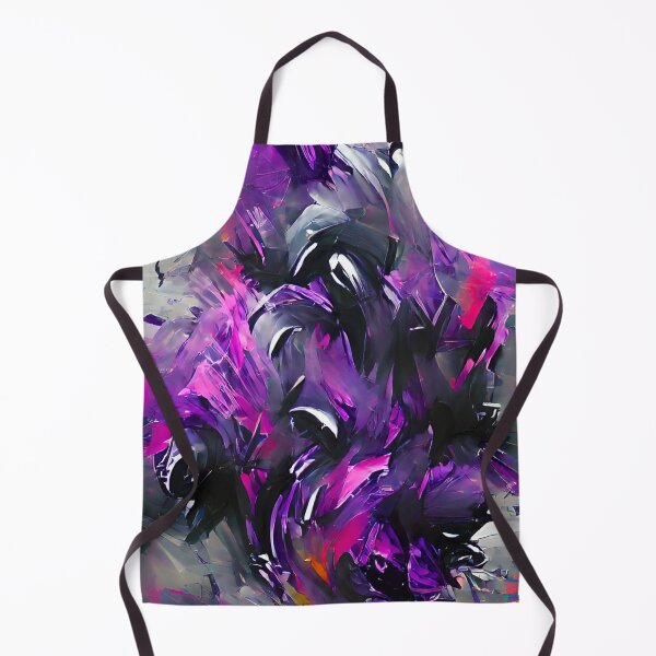 Item preview, Black And Purple Abstract designed and sold by Baneen Alethary.