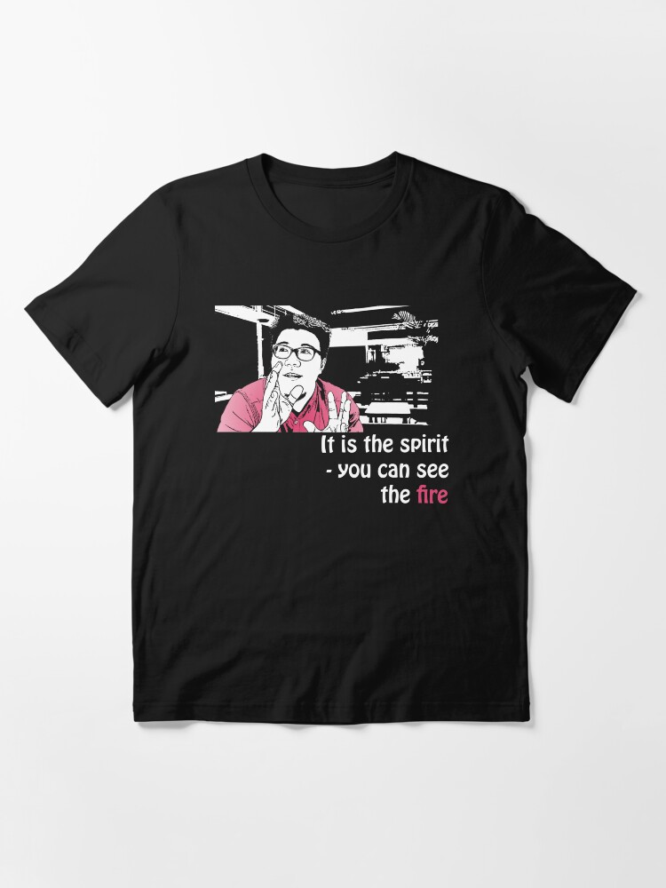 Thumbnail 3 of 7, Essential T-Shirt, You Can See the Fire designed and sold by Ragcha.