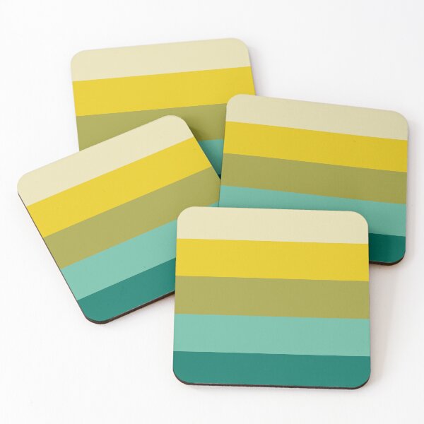 Item preview, Retro Stripes 70s Spring Colors Palette designed and sold by SoccaTamam.
