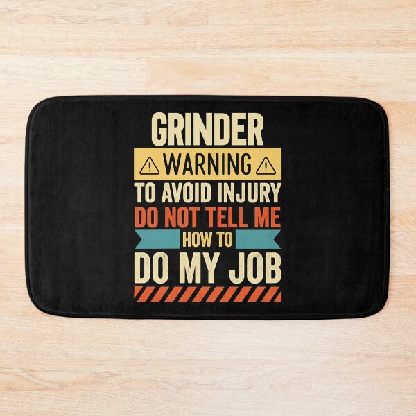 Item preview, Grinder Warning  designed and sold by YuiMitati.