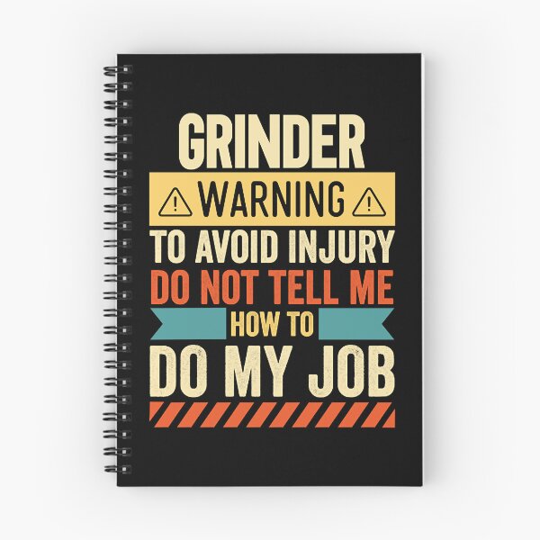 Item preview, Grinder Warning  designed and sold by YuiMitati.