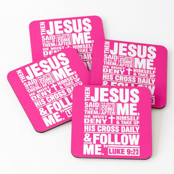 Item preview, Luke 9:23 Follow Me designed and sold by plushism.