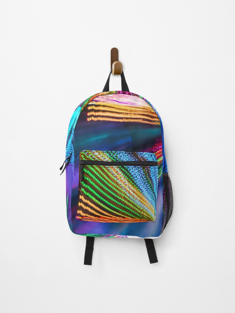 Thumbnail 1 of 3, Backpack, Light colors Fun Abstract designed and sold by CCC2021.