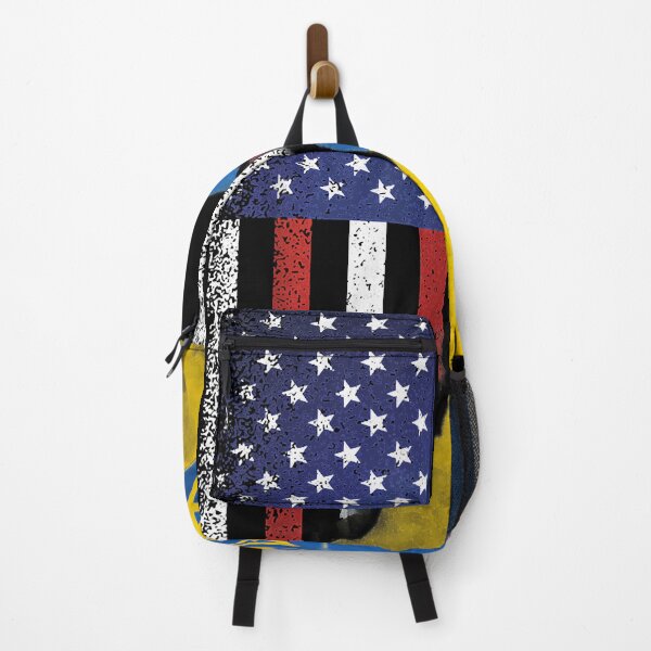 Item preview, Ukrainian American Flag Ukraine Usa America Roots designed and sold by ahronmitch4961.