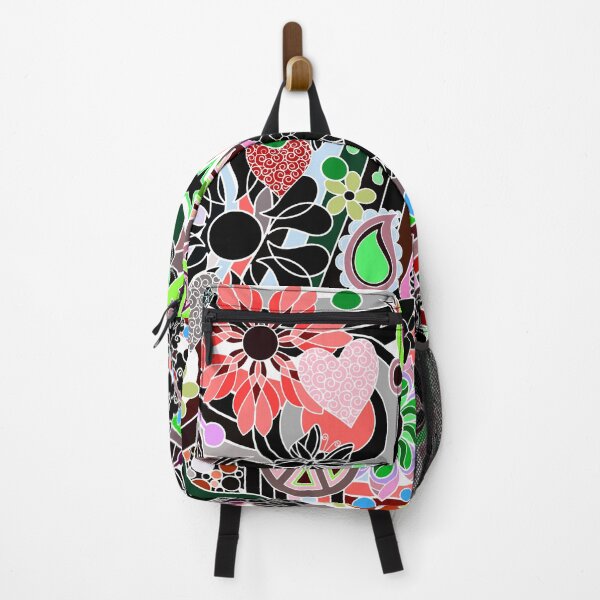 Item preview, Abstract Flower Power Hippy Hand drawn Art designed and sold by Alondra.