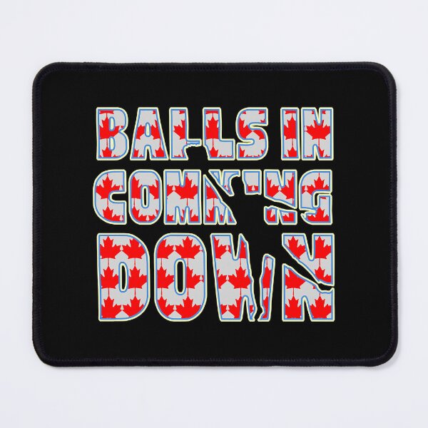 Item preview, Balls in coming down Canadian flag  designed and sold by ceerciliacor.