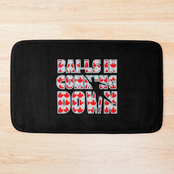 Item preview, Balls in coming down Canadian flag  designed and sold by ceerciliacor.