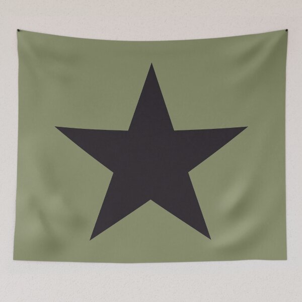 Item preview, Black Tactical five-pointed star designed and sold by FAawRay.