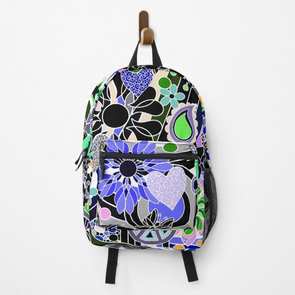 Item preview, Abstract Flower Power Hippy Hand drawn Art designed and sold by Alondra.