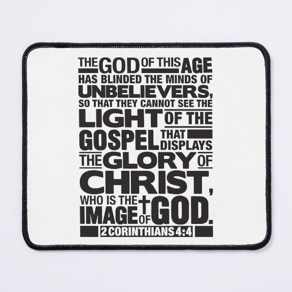 Item preview, 2 Corinthians 4:4 Glory of Christ designed and sold by plushism.
