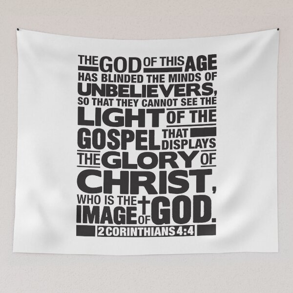 Item preview, 2 Corinthians 4:4 Glory of Christ designed and sold by plushism.