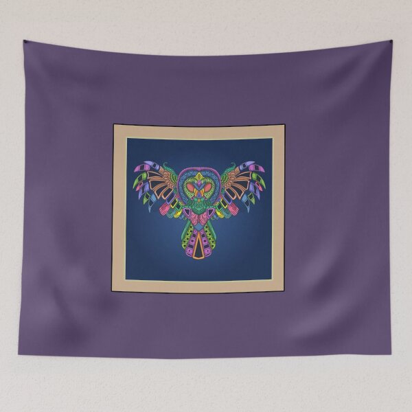 Item preview, Dream Catcher Owl Pop Art designed and sold by VitezCrni.
