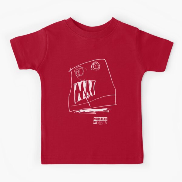 Monsters By Gusten #2 WHITE Kids T-Shirt