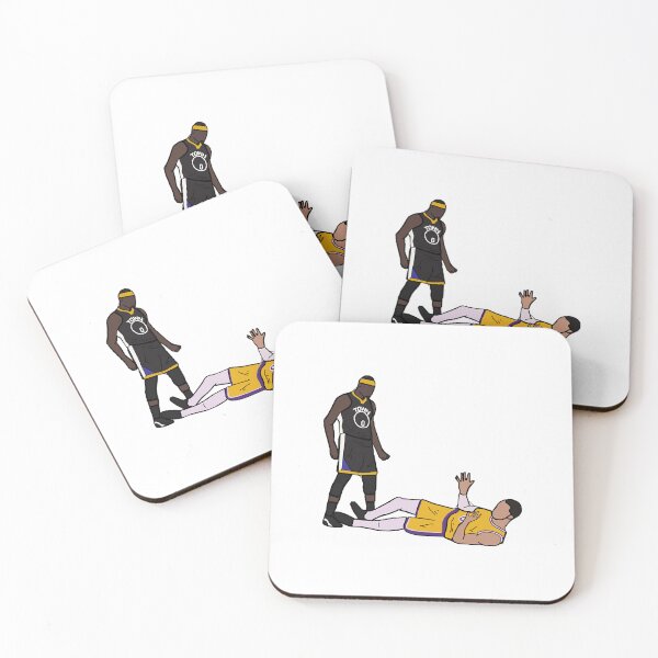 Item preview, Demarcus Cousins Stares Down Kyle Kuzma After Dunking On Him - Golden State Warriors  designed and sold by stcherish.