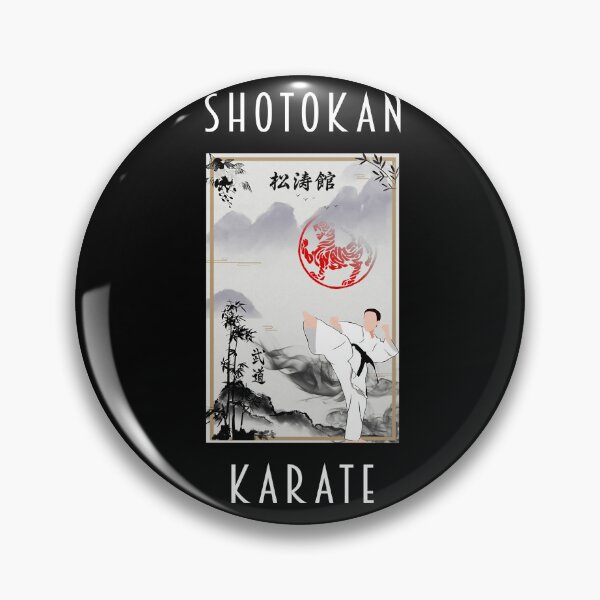 Item preview, Vintage Shotokan Budo Karateka, Retro Martial Arts Bushido Design designed and sold by Zanshin-Art.