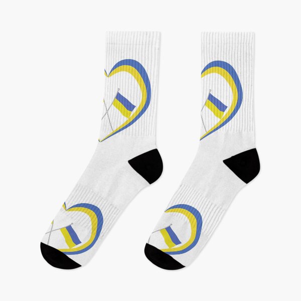 Item preview, Heart shaped Ukraine flag  designed and sold by Sarashelle.